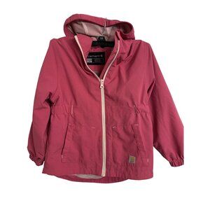 Carhartt Girls XXS‎ (4-5) Rugged Flex Ripstop Outdoor Jacket Pink Feminine